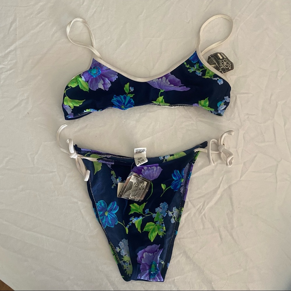 vintage 80’s bikini set